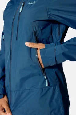 Veste imperméable Downpour Mountain pour femme